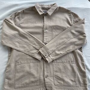 NWOT Gap Linen-Cotton Chore Shirt